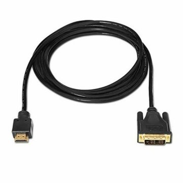 Kábel HDMI na DVI NANOCABLE 10.15.0502 1,8 m Čierna 1,8 m