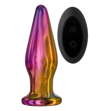 Análna zástrčka Dream Toys Glamour Glass Viacfarebná