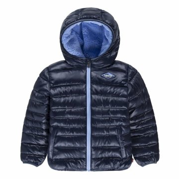 Sako Detské Levi's Lined Mdwt Puffer J Dress Tmavo modrá