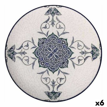 Plytký tanier La Mediterránea Rosetta Porcelán Ø 32,5 cm (6 kusov)