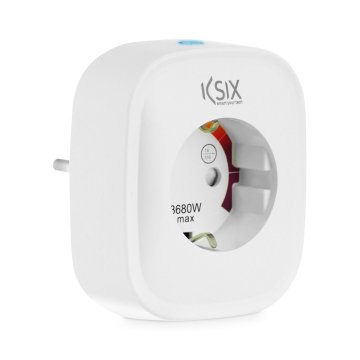 Chytrá Zástrčka KSIX Smart Energy Slim WIFI 250V Biela