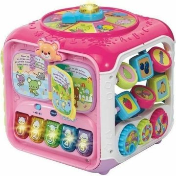 Vzdelávacia hra Vtech Baby Super cube des découvertes rose