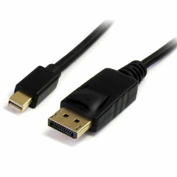 Kábel Mini DisplayPort na DisplayPort Startech MDP2DPMM1M 1 m 4K Ultra HD Čierna