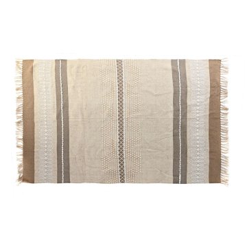 Koberec DKD Home Decor Gaštanová Polyester Bavlna (156 x 244 x 0,7 cm)