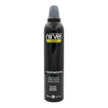 Pena na vytvorenie objemu Color Mousse Nirvel Striebro (300 ml)