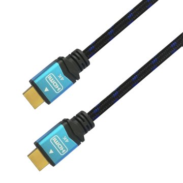 HDMI Kábel Aisens A120-0356 1 m Čierna/Modrá 4K Ultra HD