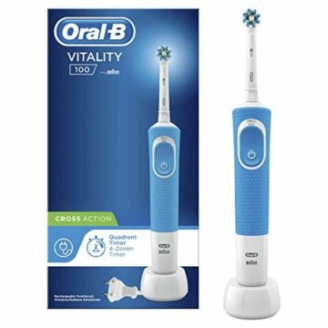 Elektrická zubná kefka + Náhradná náplň Oral-B D100 VITALITY (1)