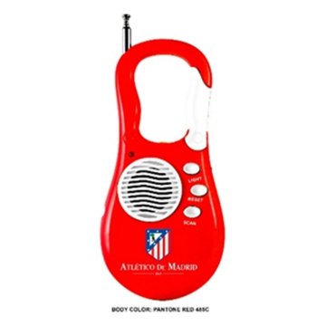 Prenosné rádio Atlético Madrid Červená