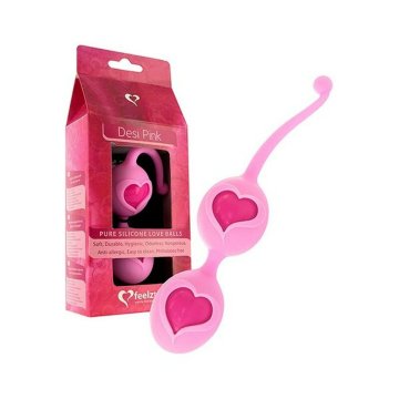 Orgazmické guličky FeelzToys Desi Pink