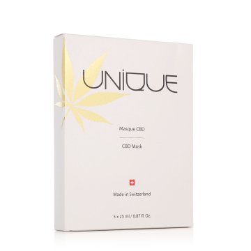 Upokojúca maska Unique CBD 25 ml 5 kusov