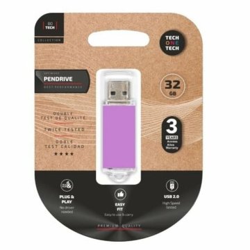 USB flash disk Tech One Tech TEC3009-32 Fialová 32 GB