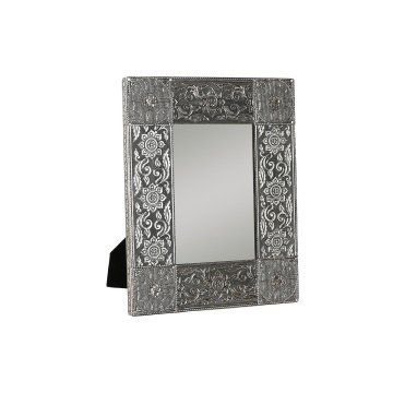 Rám na fotografie DKD Home Decor 20 x 1 x 25 cm Šampanský Drevo Aluminium Indián