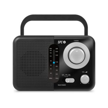 Radio SPC 4590N AM/FM 0,8W NEGRO Čierna