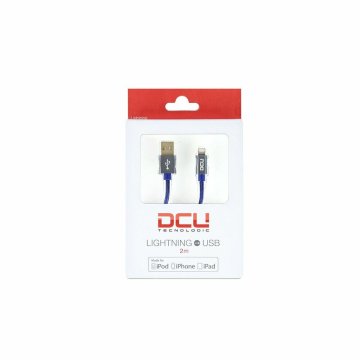 Kábel USB na Lightning DCU 34101250 Námornícka modrá (2 m)