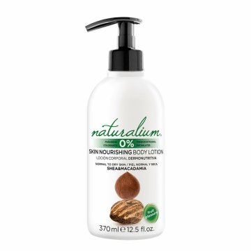 Telové mlieko Naturalium 370 ml Bambucké maslo-Karité Makadamová