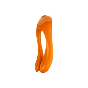 Couples - masážny prístroj Satisfyer Candy Cane Oranžová