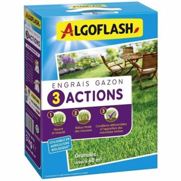 Hnojivo na rastliny Algoflash 3 actions 3 Kg