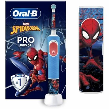 Elektrická zubná kefka Oral-B D100 KIDS Modrá Viacfarebná