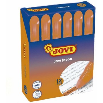 Svietiaci zvýrazňovač Jovi Jovi!neon Oranžová 12 Kusy