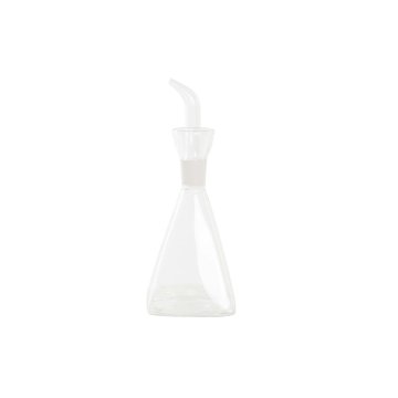 Olejnička DKD Home Decor 250 ml 7 x 7 x 19,5 cm Transparentná Borokremičité sklo