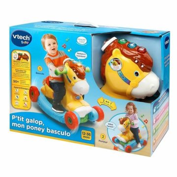 Odrážadlo Vtech P'Tit Galop, My Pony Basculo Hojdacia stolička Muzikál + 1 Rok