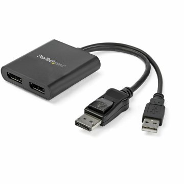 Rozbočovač DisplayPort Startech MSTDP122DP Čierna 4K Ultra HD