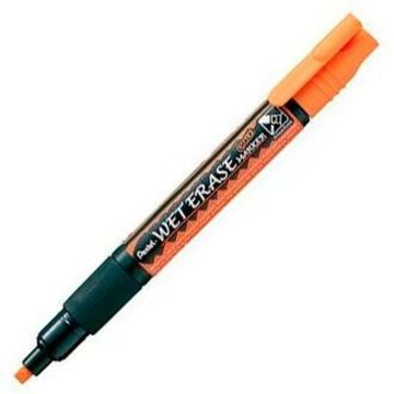 Fixka s tekutým atramentom Pentel Wet Erase Oranžová (12 Kusy)