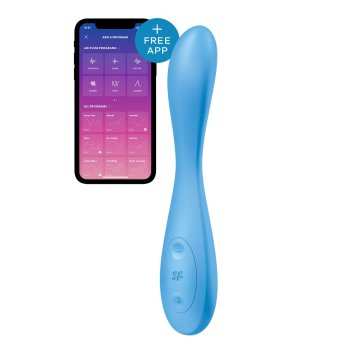 Vibrator Satisfyer G-Spot Flex 4+ Modrá