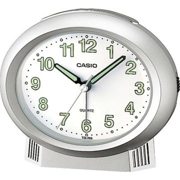 Budík Casio TQ-266-8E Striebristý