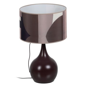 Stolná lampa Gaštanová Železo 60 W 220-240 V 33 x 33 x 52 cm