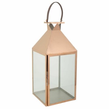 Lampa Alexandra House Living Medený Sklo Nerezová oceľ 28 x 66 x 29 cm