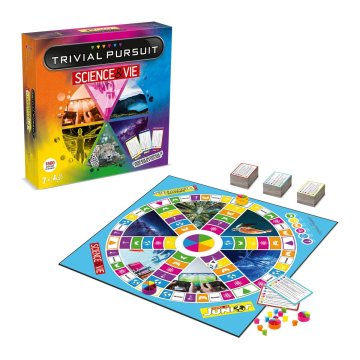 Súbor otázok a odpovedí Trivial Pursuit Science & Vie