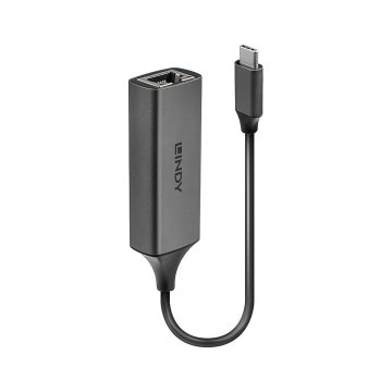 Adaptér USB C na Sieťový Kábel RJ45 LINDY 43299