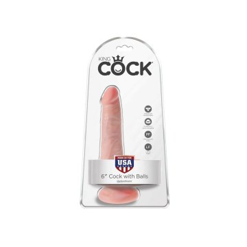 Realistické dildo Pipedream King Cock PVC