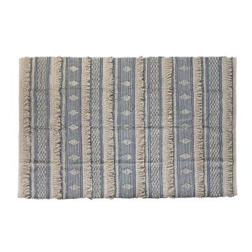 Koberec DKD Home Decor 230 x 160 x 2 cm Modrá Bavlna Biela Boho