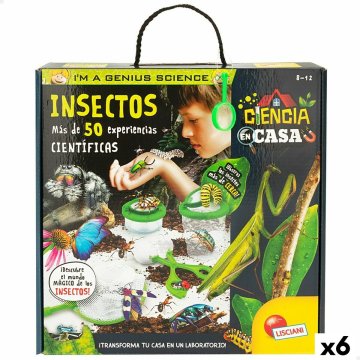 Vedecká hra Lisciani Insectos ES (6 kusov)