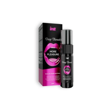 Stimulačný orálny blyštek Intt Deep Throat 12 ml