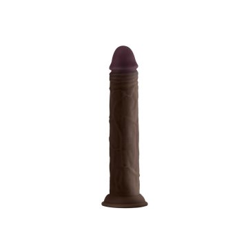 Realistické dildo Shaft MAHOGANY Silikónové