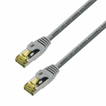 Kábel Ethernet LAN Aisens A146-0336 Sivá 3 m