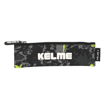 Školské púzdro Kelme Jungle Čierna Sivá Lime (20 x 6 x 1 cm)