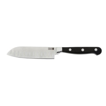 Santoku nôž Quid Professional Inox Chef Black Čierna Kov (13 cm) (Pack 10x)