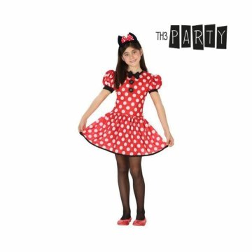 Kostým pre deti Minnie Mouse 26947 Červená Fantázia 5–6 rokov (2 Kusy)