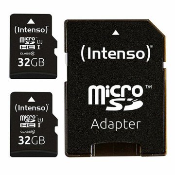 Pamäťová karta Micro SD s adaptérom INTENSO 32 GB x 2