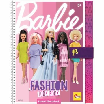 Kniha Lisciani Giochi Fashion Look Book Barbie