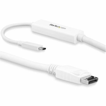 Adaptér USB C na DisplayPort Startech CDP2DPMM3MW 3 m Biela