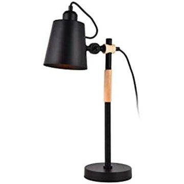 Flexo/Stolná lampa EDM 32114 Čierna Kov 60 W (Ø 15 x 54 cm)