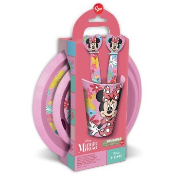 Detská obedová sada Minnie Mouse CZ11312 Ružová 5 Kusy