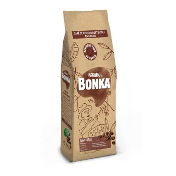 Celá zrnková káva Bonka NATURAL 500g