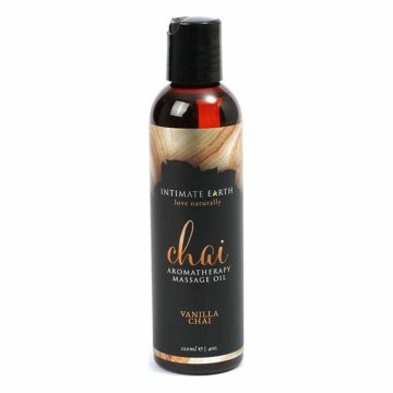 Erotický masážny olej Intimate Earth Chai Vanilka Sladké (120 ml)