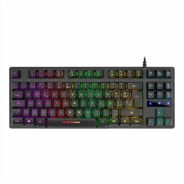 Herná klávesnica Mars Gaming MKTKLES LED RGB Španielska Qwerty